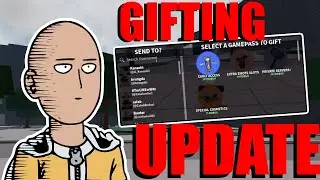 New Gifting Update LEAK Is INSANE Roblox Saitama Battlegrounds