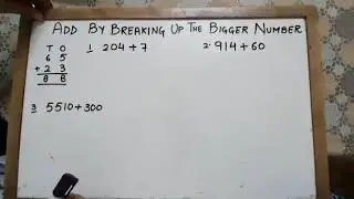 Adding numbers