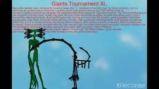 Giants Tournament XL