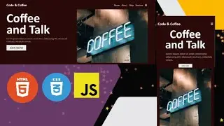 Responsive Coffee App using html css