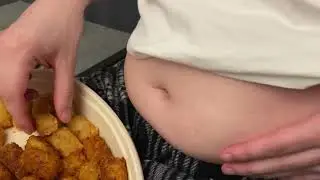 Belly Stuffing Until I Can Hardly Breath