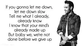 Liam Payne- Slow-(Lyrics)