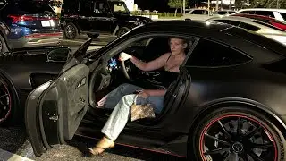 My girlfriend drives the AMG GT Blackseries