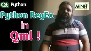 Python RegEx in Qml ! | Python Qt | Pyside6