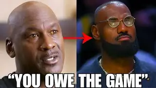 Michael Jordan Sent Lebron a Message on NBC