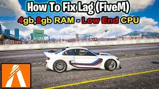 How to Fix Lag In FiveM GTA5 | FiveM Lag While driving car No GPU & 4gb, 8gb RAM Low  End CPU FiveM!