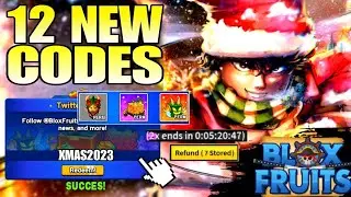 🎁NEW🎄 CHRISTMAS CODES IN BLOX FRUITS 2023! | BLOX FRUITS CODES CHRISTMAS UPDATE