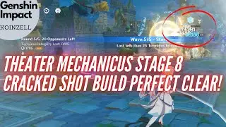 Theater Mechanicus Stage 8 Cracked Shot Build F2P Perfect Clear Guide! No Combo! Springtide Advent 2