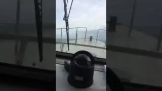 Rough seas