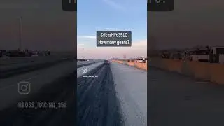 How many shifts do you hear? In car video posted on channel #mustang #ford #racing #dragracing #race
