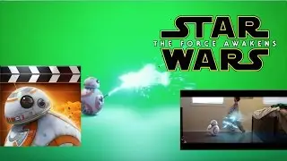 STAR WARS: the force awakens - Action Movie FX (Green Screen)