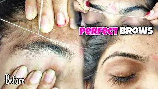 Perfect Eyebrow Threading Tutorial | Get Flawless Brows at Home!