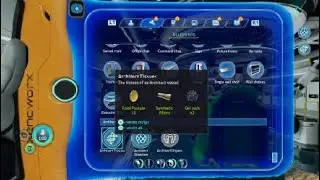 # how to build Architect Tissues Subnautica Below Zero