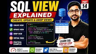 SQL VIEW Explained | Create, Update & Drop Views in SQL