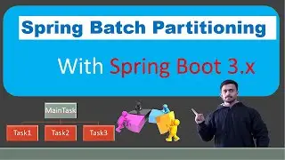 [HINDI] SpringBoot Batch Partitioning Example | CSV File To Database | Using SpringBoot 3.x
