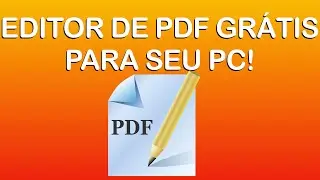 Como editar PDF no PC GRÁTIS! Melhor editor PDF gratuito em 2021!