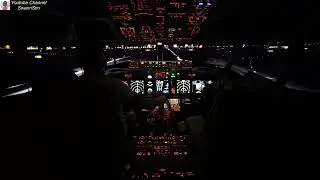 X-Plane 12 Night Lighting Edits - Chicago Night Departure and Arrival