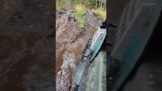 По бездорожью на снегоболотоходе Tinger #tinger #вездеход #track2