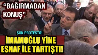 EKREM İMAMOĞLU WAS SURPRISED BY WHAT HE WAS THINKING! - He argued with the shopkeepers in the mar...