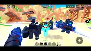 Roblox тест юнита большой камера мен с лазером в симуляторе Toilet tower defence