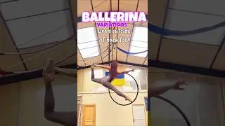 #pointeshoes #ballerina #lyrahoop #aerialhoop #circus #aerialfitness #aerialarts #aeriallyra #lyra