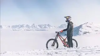 🔸Вело фрирайд по снегу🔸Сумасшедший фрирадер Фабио Вибмер🔸
