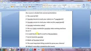 YouTube SEO |  Why to choose this Course