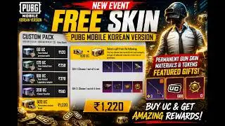 ⚠️ Limited Time Event! PUBG Mobile Kr/Global Version Best  FREE UC Purchase Deal 😱