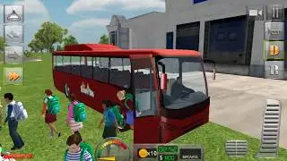 School Bus Driver 3D SIM - Simulator Games for Android/iOS 2017 | GamePlay FHD