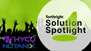 Data Protection By Nutanix Mine With HYCU | FL | Forthright Technology Partners