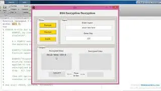 MATLAB code Encryption and Decryption of text using RSA