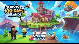 I Survived 100 Days in Roblox Islands!!!