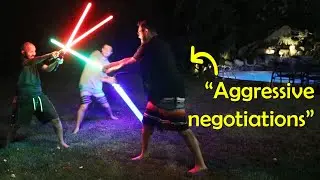 Console wars but with lightsabers