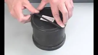 Putting a Lid and Retaining Ring on a Thumler's Tumbler Barrel