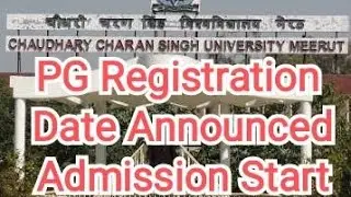 CCS UNIVERSITY 2021 admission || CCS || CCSU NEWS update || CCSU EXAM form /CCSU results updates/