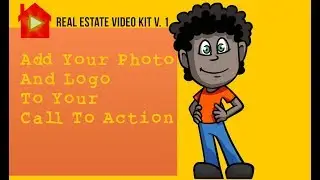 How To Add A Photo And Logo To Your Real Estate Video Kit Template | Easy Video Lab Demo