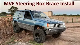 How to Install MVF Standard Steering Box Brace | Grand Cherokee ZJ