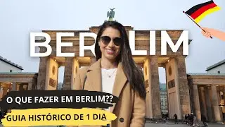 O que fazer em BERLIM? 1 Dia em Berlim, história do muro, nazismo, guerra fria e muito mais...