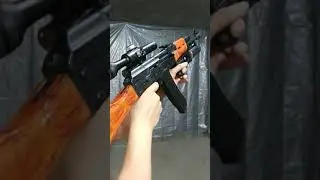 AK-74 with some accessories:) (GBBR WELL G74D) / АК-74 с аксессуарами:) ГББ 