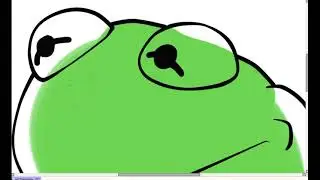 DRAWING KERMIT #MEMES