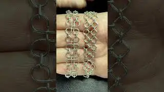 Obsessed with chain making.