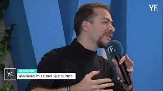 Les Shifters au salon Your Future. Intervention sur le thème: Quels liens entre climat et emploi?