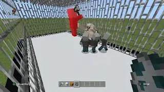 Minecraft iron golem vs vindicator strength test | ماين كرافت الغول الحديدي ضد الفنديكاتور