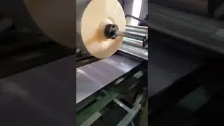 FMJ-720 Water glue Film Laminator for White corrugated #Bronko