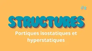 STRUCTURE - Portiques isostatiques & hyperstatiques - EXERCICE#2