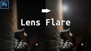 How To Make Lens Flare Effect In Photoshop - 2021 Tutorial