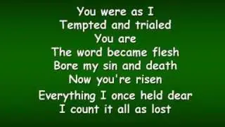 Lead Me to the Cross (Worship Video w/ Lyrics)