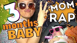 🤣 MOM RAPS BABY UPDATE! SO FUNNY! 3 month old baby development, 3 months baby, three month old baby