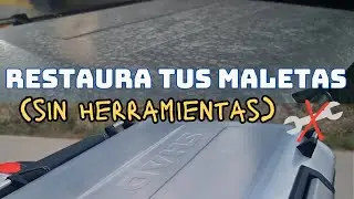 MALETAS SHAD TERRA como NUEVAS SIN HERRAMIENTAS POR 10 EUROS