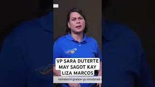 Ang sagot ni VP INDAY SARA SA “BANGAG” issue kay LIZA MARCOS